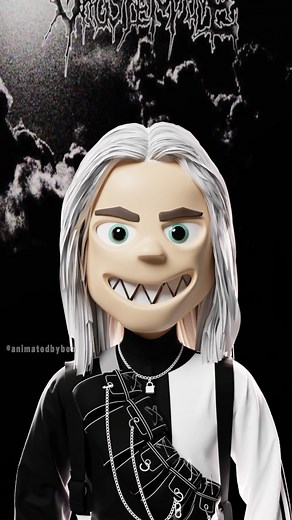@animatedbyben | The evolution of @ghostemane animated by me @animatedbyben ( evolution #28 ) • Having a unique image , appearence, and music style is rlly... | Instagram