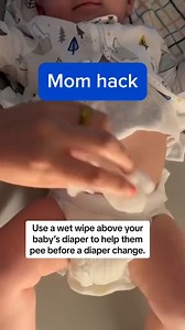 30K views · 53 reactions | Diaper changes come with risks (aka surprise sprinkles). This little trick might help your baby pee first. Tried it yet? Did it work for you? | BabyCenter | Facebook