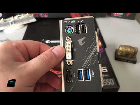 AORUS B550M ELITE - unboxing