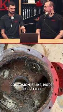 Holey 🕳️ Treater Valve! Corrosion Damage from a Heater Treater #shorts #oilandgas