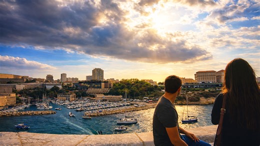 What makes Marseille harbor so beautiful?