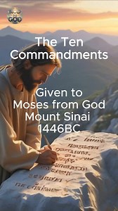 The Ten Commandments 🙏 Here are the 10 commandments as told by God to Moses on Mount Sinai around 1446BC. Christians have lived by these rules for 3500 years.- - - - - - - - -The video lists them in reverse order for you to test your memory- - - - - - - - -In numerical order, the ten commandments are as follows:1 - You shall have no other Gods before me 2 - You shall not make for yourself an idol 3 - You shall not take Gods name in vain 4 - Remember to keep the sabbath day holy 5 - Honour your 