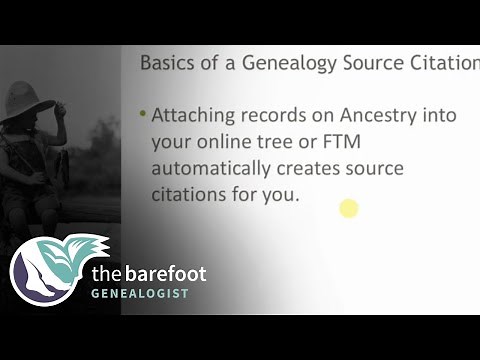Basics of a Genealogy Source Citation | Ancestry
