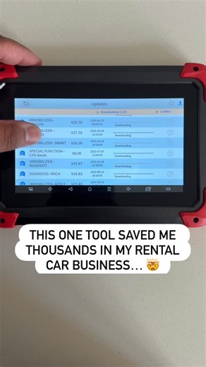 Justin Williams on Instagram: "If I had to list the top tools that changed my entire rental car business… my XTOOL D7 is easily at the top of the list. I didn’t realize how expensive “simple problems” were until I finally got a scanner that could: – bleed brakes – run full system diagnostics – read hybrid battery data – code modules – program keys – clear soft codes – point me straight to the root of an issue One scanner replaced dozens of unnecessary trips to mechanics, diagnostic fees, “come b