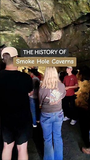 A little history of how Smoke Hole Caverns in West Virginia got its name #history #wv #caverns