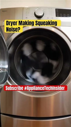 Dryer Making Squeaking Noise? 🔧 Here’s What It Means