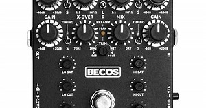 CompIQ TWAIN Pro Dual Band / Stacked Compressor Pedal for Bass and...