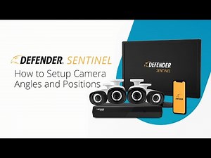 How to Setup Camera Angles and Positions | SENTINEL