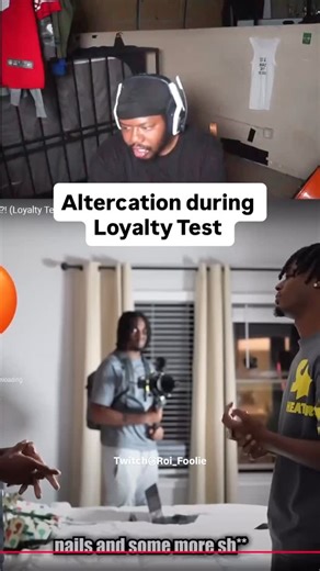 Roi Foolie on Instagram: "Stay in your Role character 😂 @soulessjayy #reelsinstagram #reels #twitchstreamer #roifoolie #loyaltytest"