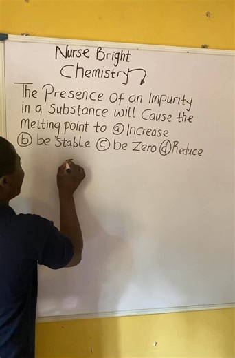 Particulate nature of matter(MELTING POINT AND IMPURITIES) #science #chemistry #meltingpoint #substances | Nursebright001