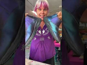 I Color-Shifted My Boyfriend's Boots!! #paintedshoes #datenight