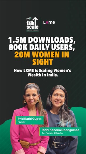 How do you scale a women-focused wealth management platform when less than 1% of women take control over their money? In this episode of Let's Talk Scale, find out how Priti Rathi Gupta and Ridhi Kanoria Doongursee, co-founders of LXME, cracked the code and scaled to 1.5M downloads across India. Their secret? Starting with community building and designing features around women's goal-oriented investment behavior! Behind the scenes, PayU powers wealth management platforms like Lxme with seamless 