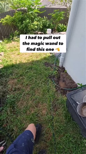 Shaun Ridley on Instagram: "So close yet so far 😁 #plumbing #leakdetection #leakdetector #howto"