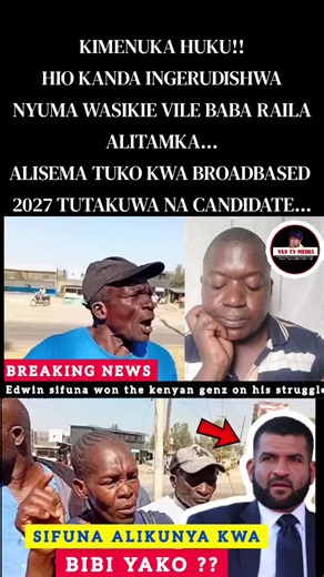 Raila's 2027 Candidate Proposal in Kenya Politics