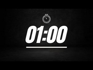 1 Minute Countdown: TIMER 1MIN