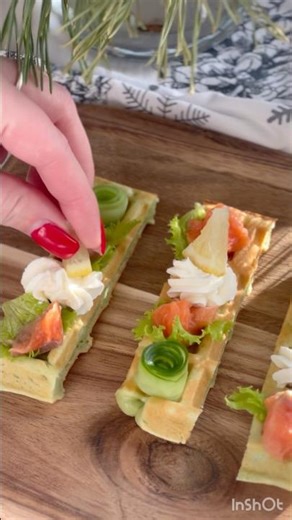 Венские вафли с начинками 💕