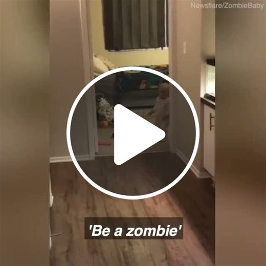 I taught my baby how to be a zombie - NewsBreak