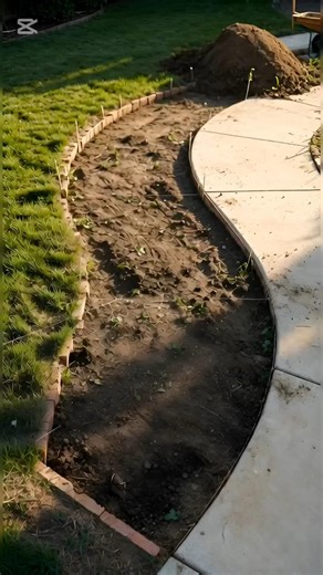 Flower Bed Makeover" #garden #renovation #viral #transformation #shorts #timelapse