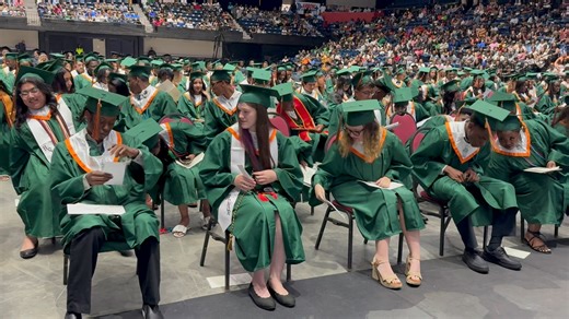 14K views · 173 reactions | A highlight from today’s commencement ceremony for Rutland High School Storm Tracker Class of 2025! #Believe #graduation #classof2025 李 | Bibb County School District | Facebook