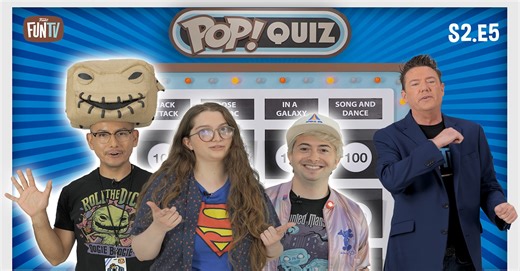 1.4K views · 53 reactions | Here we are again! Round 5 of POP! Quiz! Today we have Cody, Anna and Harold playing for a chance to win a trip to New York City! Let’s see who will take this round! #Funko #FunTV | Funko | Facebook