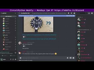 CircuitPython Weekly Meeting for May 3, 2021 @circuitpython #circuitpython #adafruit