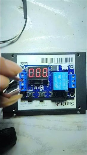 Modul timer on relay