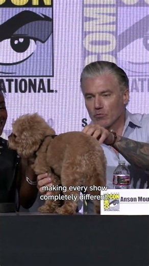 Runa Steals The Show 🐶 #StarTrek60 #SDCC