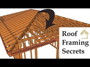 Simple Jack Rafters Length Calculation Method Used By My Grandfather - House Framing Secrets