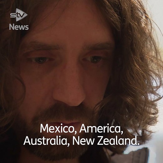 Ross Muir recovered from a dark period of drug addiction and is now on his way to becoming a big name in the art world. We found out how his story started: | STV News