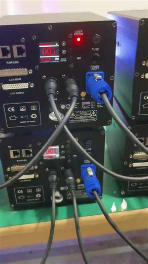 Inside the C1 Production Line: Testing in Progress #laserlight #projector #light #showlaserlight