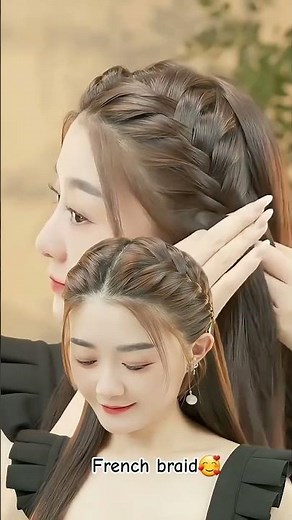 "French braid tutorial for beginners ✨ Let's braid like a pro!"