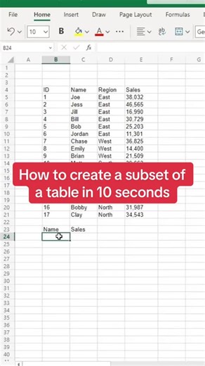Did you know this was possible in Excel? ##excel##tutorials