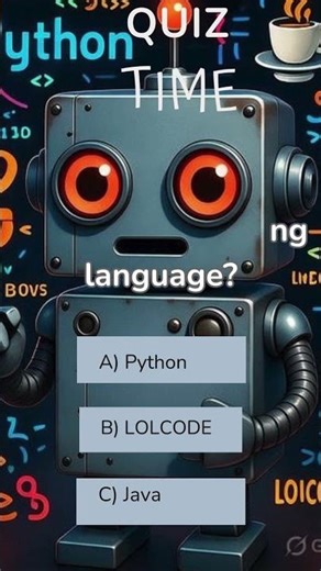 Mr. IT Bot insane quiz! 🤖⏰ #MrITBot #LOLCODE #ProgrammingQuiz #Coding #fyp #viral #mindblown