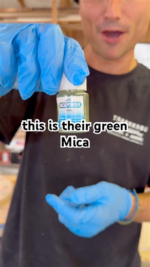 Trying out @TotalBoat pigment powder! #totalboat #barousseworks #recycledskateboards