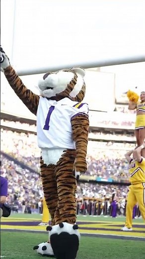 LSU Football Cheer @LSU Cheerleading @1045espn #tiger #batonrouge #cheerleaders #tailoredtechnique