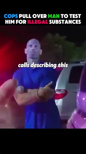 Cops Pull Over Man To Test Him Illegal Substances