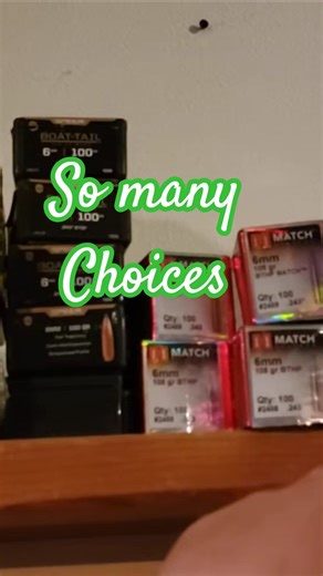 Which bullet would you load