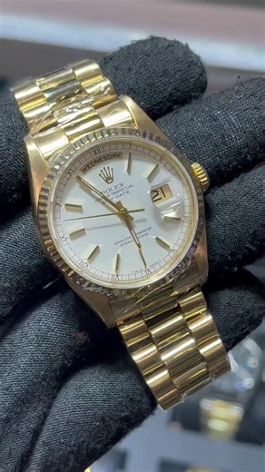 Rolex 36mm day-date presidential double quick set🔥 ##gold##rolex##watch##presidential##fyp