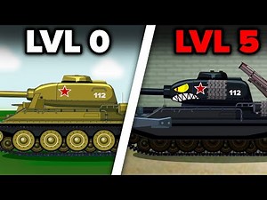 Tank T-34 Level Up | Animation