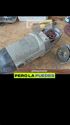 5.7K views · 56 reactions | Guía DEFINITIVA para reparar tu amoladora angular como un profesional ⚙️ #amoladora #reparacion #herramientas #tutorial #mecanica #mantenimiento #tips | Maquinando | Facebook