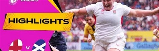 England vs Scotland | Rugby World Cup 2025 | Highlights