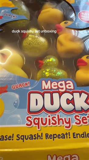 Unboxing the Squishy Duck Toy Set