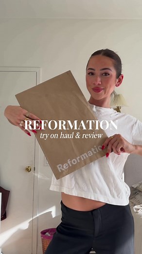 Reformation Try-On Haul: Sizing Tips and Must-Haves