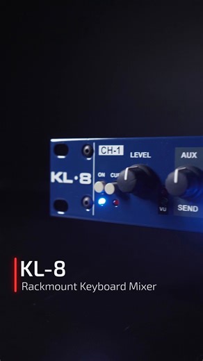 Whether on stage or in the studio, the KL-8 is designed to provide complete control over any pro keyboard setup. With four stereo analog inputs, it easily handles multiple keyboards, while redundant USB connections provide rock-solid stability for soft-synths. The stereo Aux Send/Receive with optional footswitch control adds flexible routing on the fly, and dedicated headphone outputs with cue switches make silent monitoring a breeze. Need more channels? You can link multiple KL-8s together for 