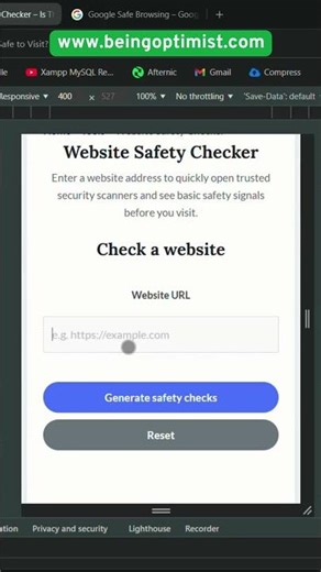 Website Safety Checker 🔥 Scan Any Site Before You Visit