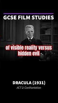 Dracula 1931 Narrative - GCSE FILM STUDIES