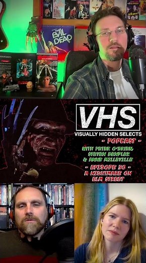 Visually Hidden Podcast – Episode 50 – A NIGHTMARE ON ELM STREET