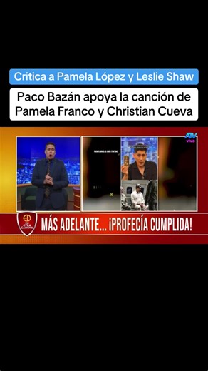 Apoyo a la Canción de Pamela Franco y Christian Cueva