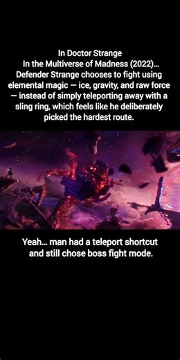 Did Defender Strange Choose Power Over Strategy | Multiverse of Madness?