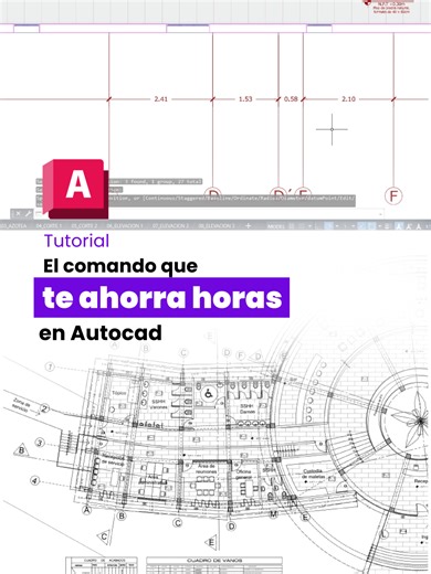 ¡Aprende técnicas avanzadas de AutoCAD en Grid Studio! #arquitectura #estudiantedearquitectura #curso #autocad #tutorial